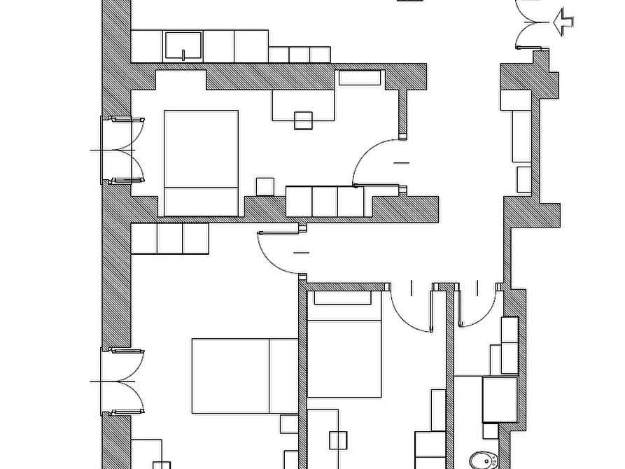Immagine 1 di Quadrilocale in affitto  in VIA RIBET 5 a Torino