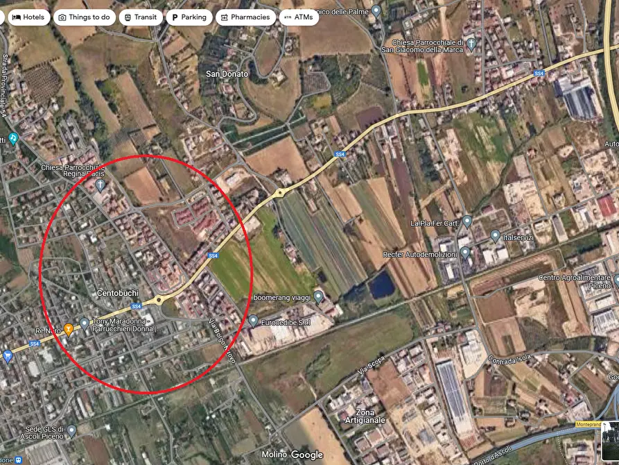 Immagine 1 di Terreno edificabile in vendita  a Monteprandone