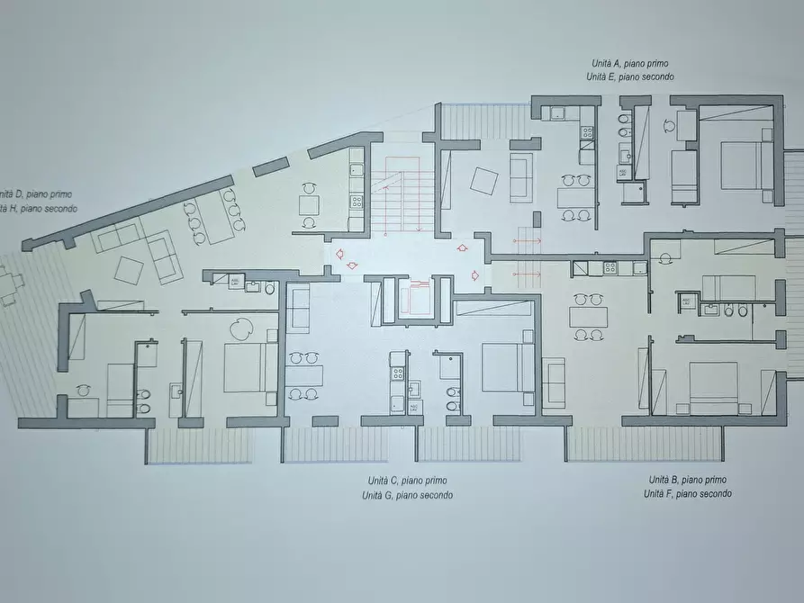 Immagine 2 di Trilocale in vendita  in Via Marco Polo 19 a Rovigo