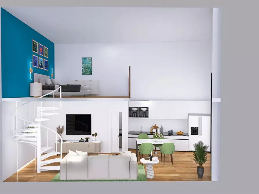 Immagine 13 di Loft/Open space in vendita  in Via Montebello 30 a Torino