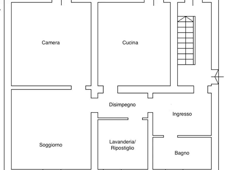 Immagine 16 di Bilocale in affitto  in Corso Vercelli 54 a Novara