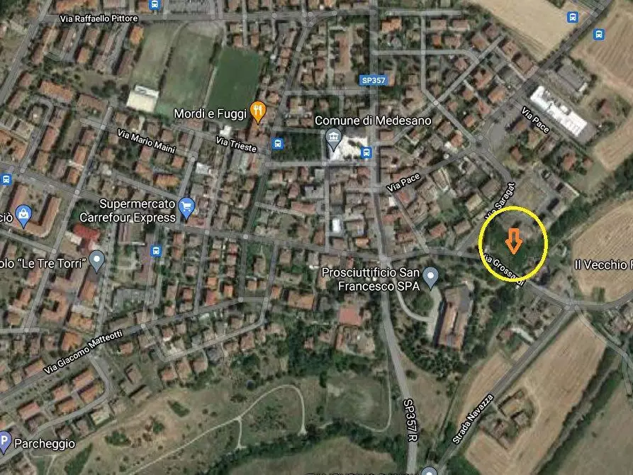 Immagine 9 di Terreno industriale in vendita  a Medesano