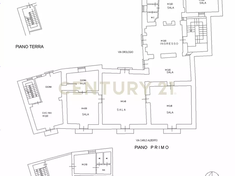 Immagine 42 di Palazzo in vendita  in Via Orologio 3-6 a Palazzolo Acreide
