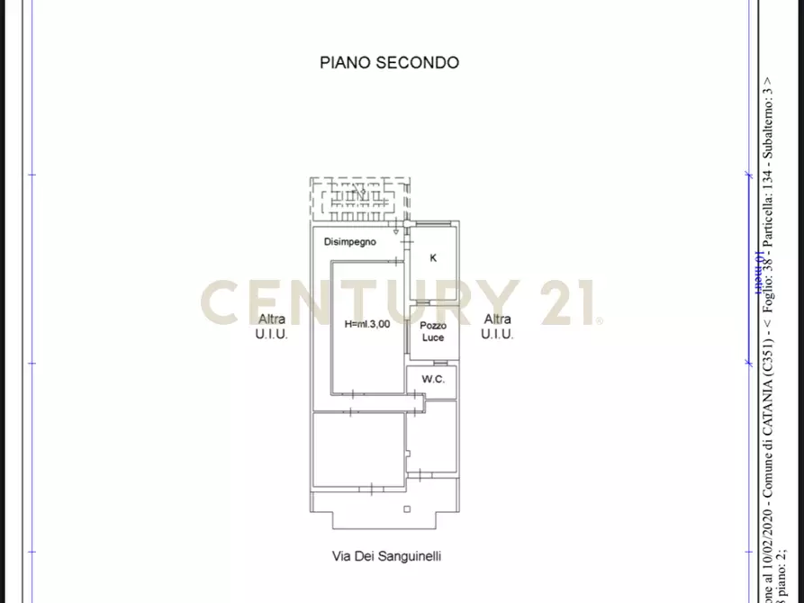 Immagine 49 di Appartamento in vendita  in Via dei Sanguinelli 18 a Catania