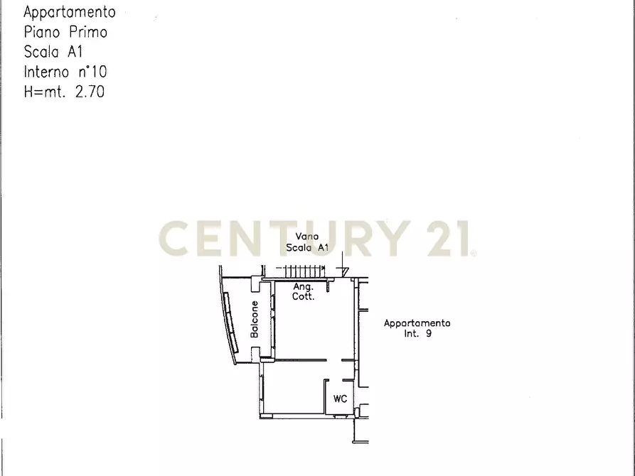 Immagine 21 di Bilocale in affitto  in via Giuseppe De Santis 3 a Roma