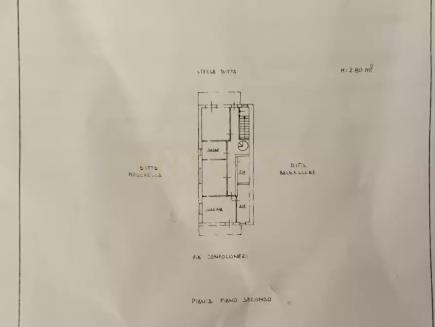 Immagine 52 di Quadrilocale in vendita  in Via Federico Confalonieri 9 a Catania