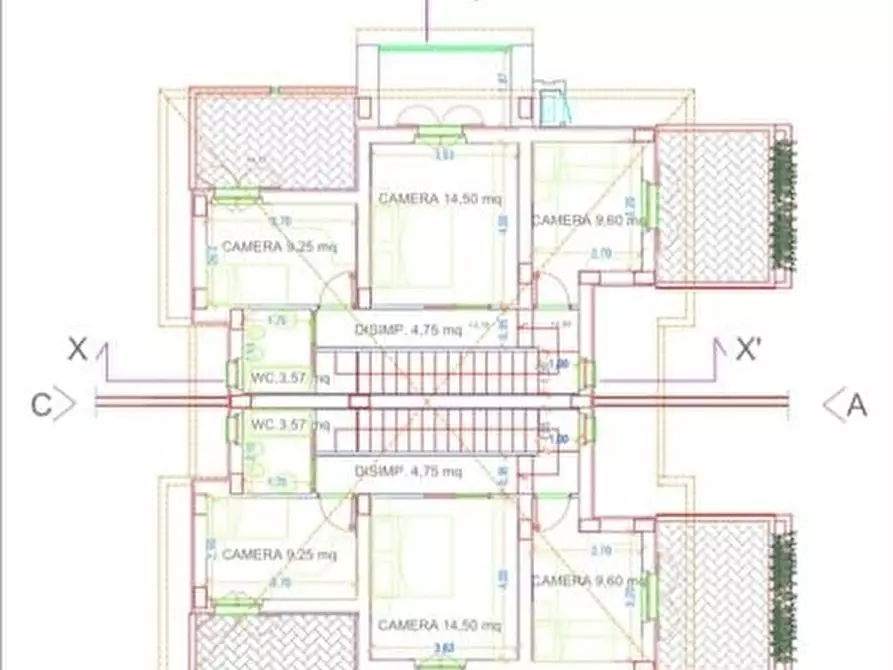 Immagine 3 di Casa bifamiliare in vendita  in Via Luigi Settembrini a Anzio