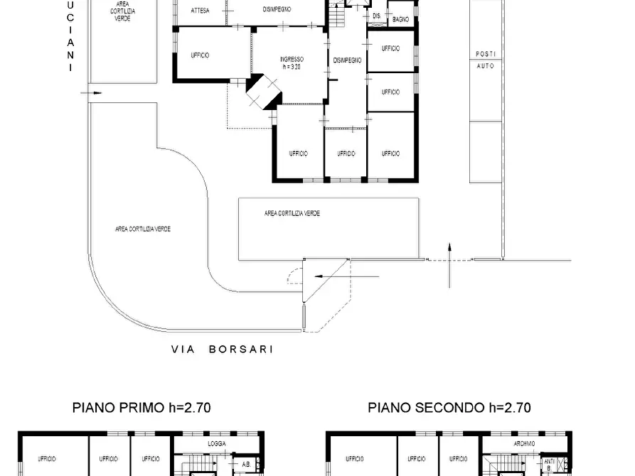 Immagine 9 di Ufficio in affitto  a Parma