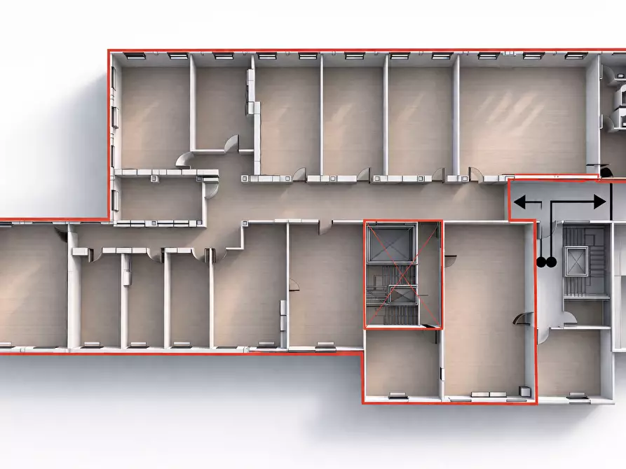 Immagine 19 di Ufficio in affitto  in Strada Langhirano a Parma