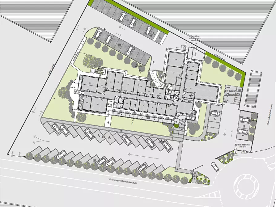 Immagine 17 di Ufficio in vendita  a Parma