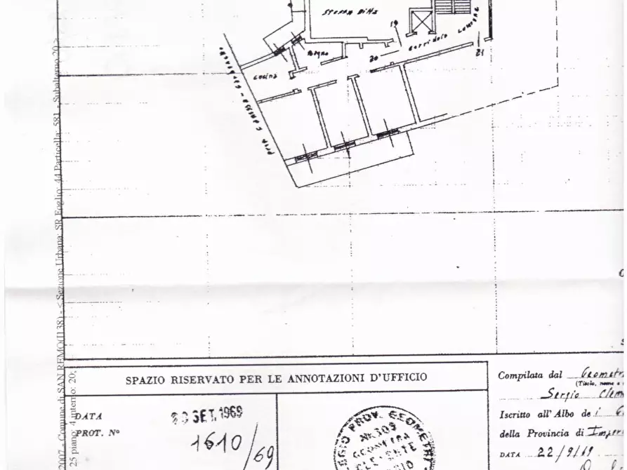Immagine 24 di Trilocale in affitto  in Via Meridiana 25 a San Remo