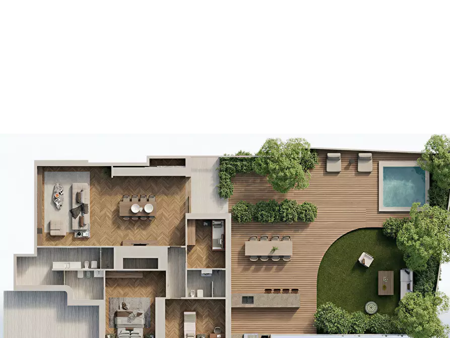 Immagine 9 di Quadrilocale in vendita  in Via Oronzo de Donno 11 a Lecce