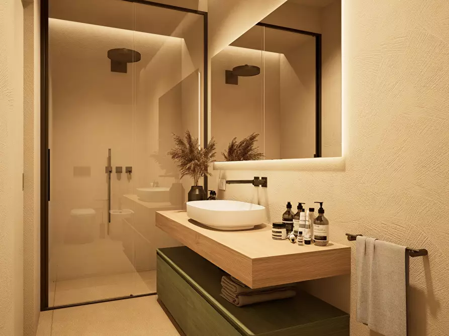 Immagine 38 di Trilocale in vendita  in Via Ugo Foscolo 34 a Castrignano Del Capo