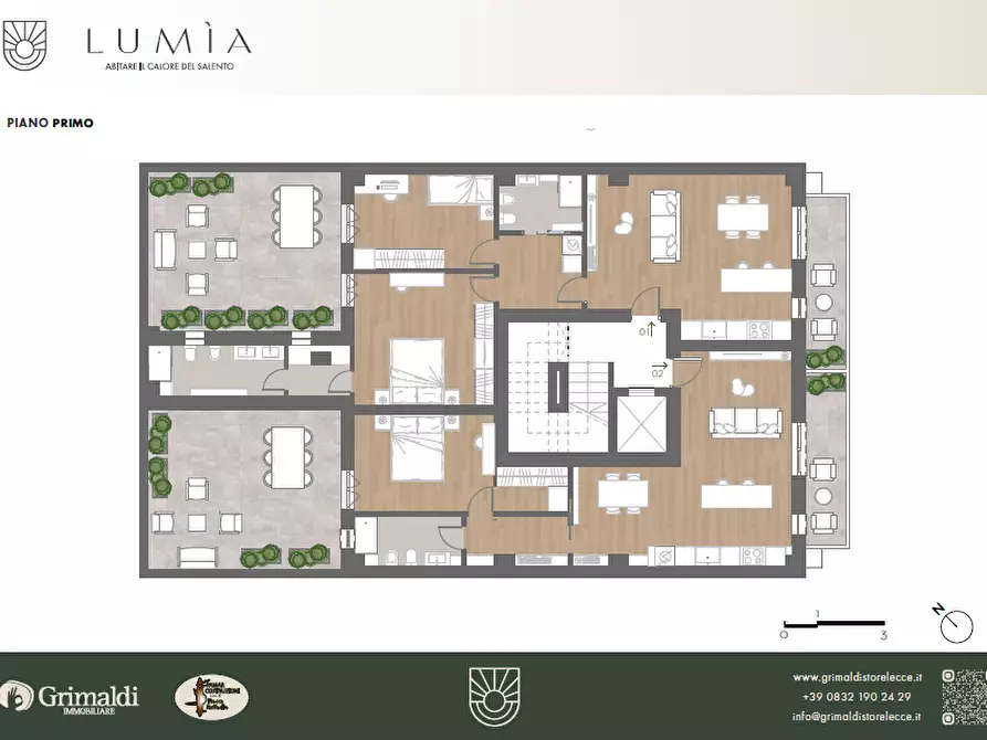 Immagine 23 di Bilocale in vendita  in Via SS. Giacomo e Filippo 8 a Lecce