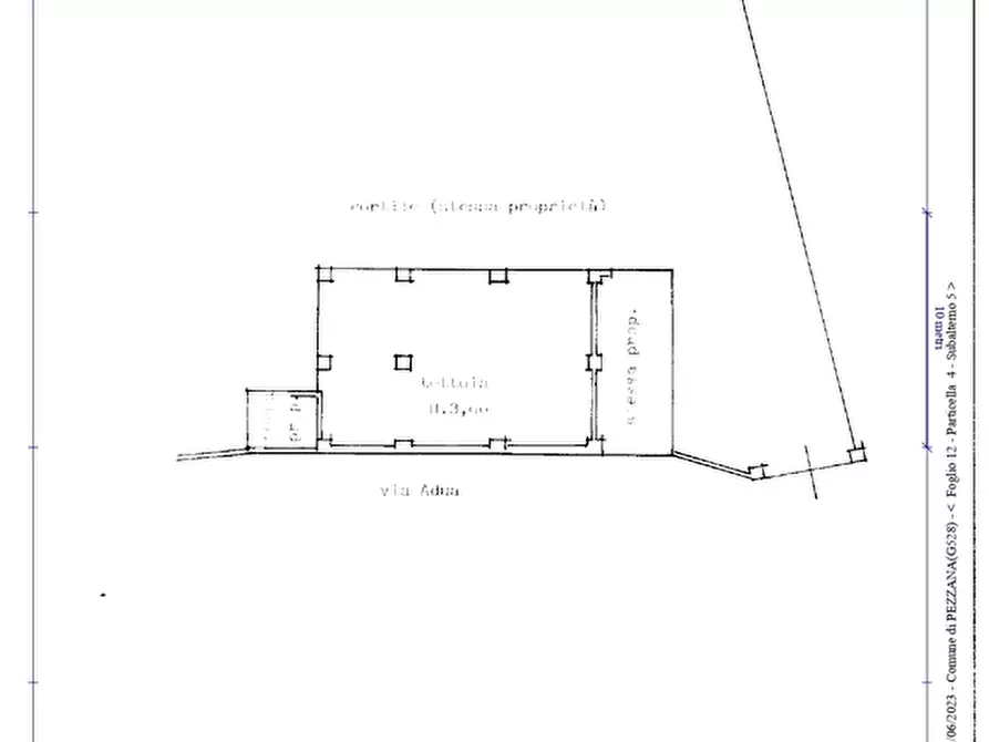 Immagine 22 di Rustico / casale in vendita  in via adua 10 a Pezzana