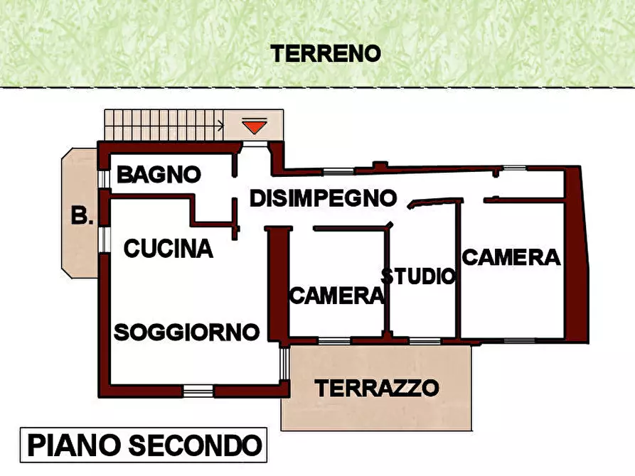 Immagine 40 di Casa bifamiliare in vendita  in Via alla Località Castagnola 66 a Sori