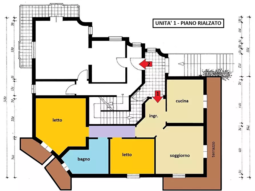 Immagine 2 di Casa indipendente in vendita  a Costa Di Rovigo