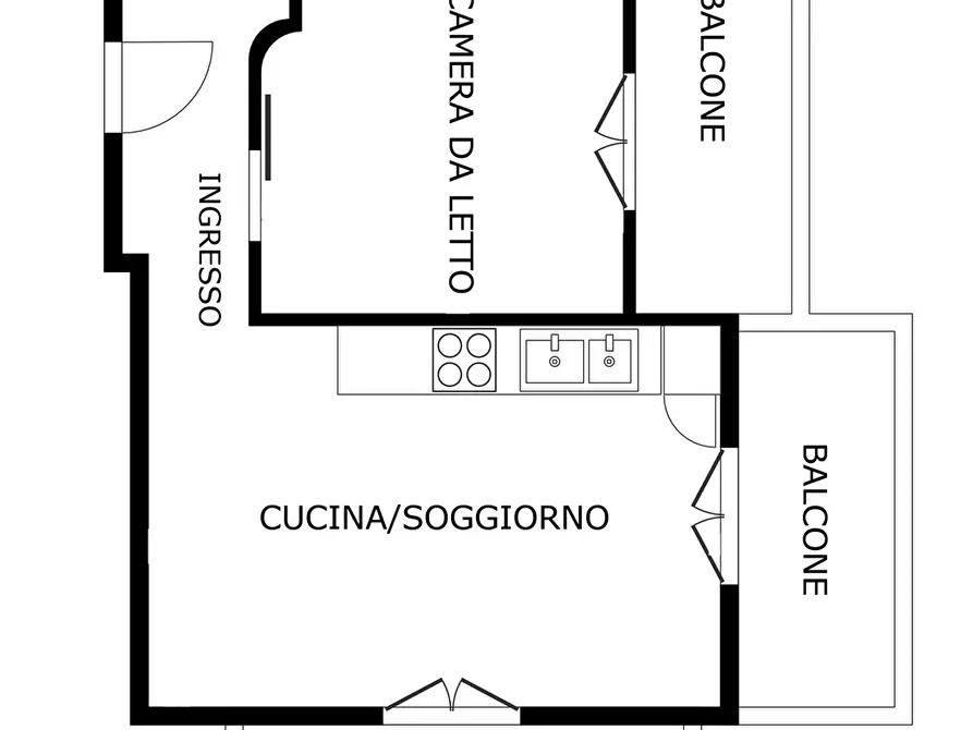 Immagine 43 di Appartamento in affitto  in via aurelia 70 a San Bartolomeo Al Mare