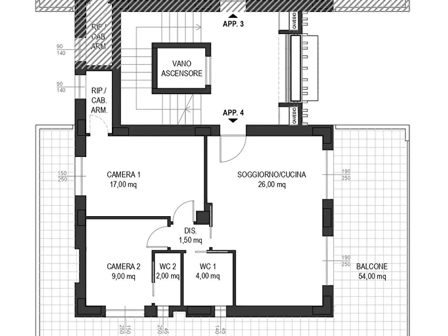 Immagine 3 di Trilocale in vendita  a San Benedetto Del Tronto