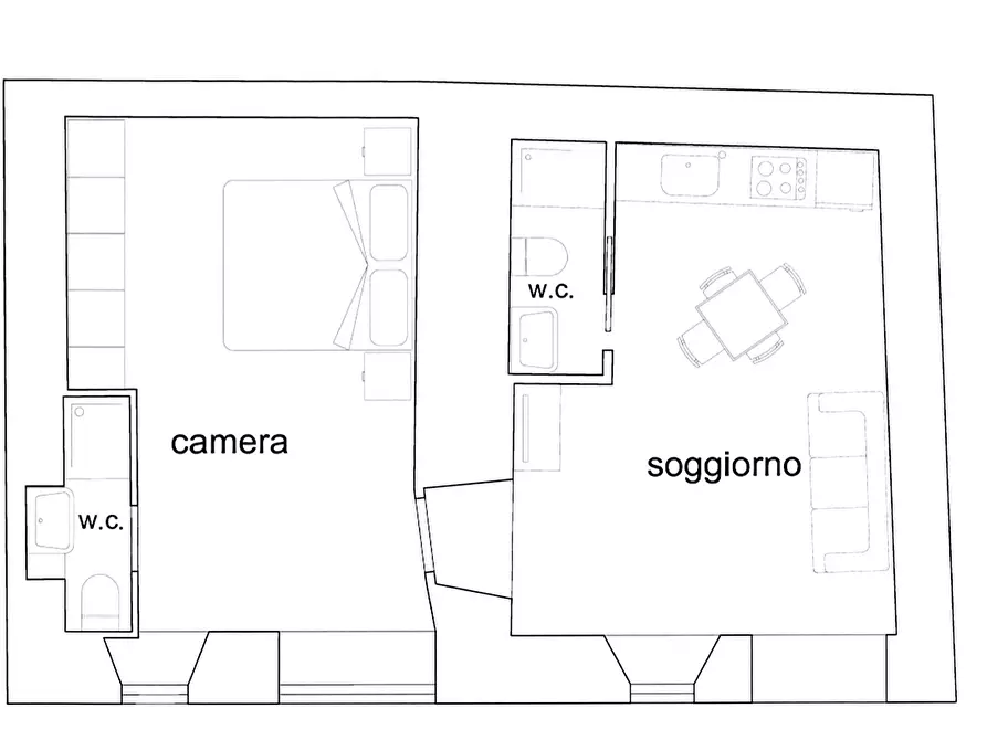 Immagine 11 di Bilocale in vendita  a Ascoli Piceno
