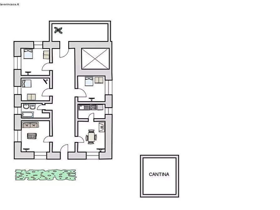 Immagine 46 di Porzione di casa in vendita  a Silvi