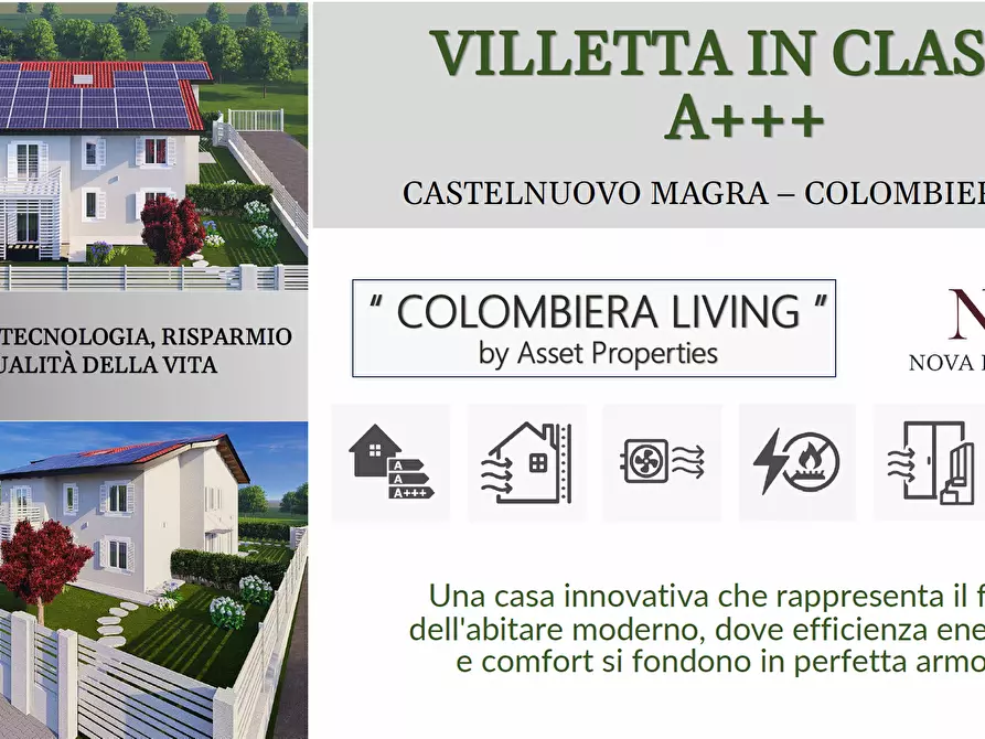 Immagine 2 di Casa trifamiliare in vendita  in Via Bologna 17 a Castelnuovo Magra