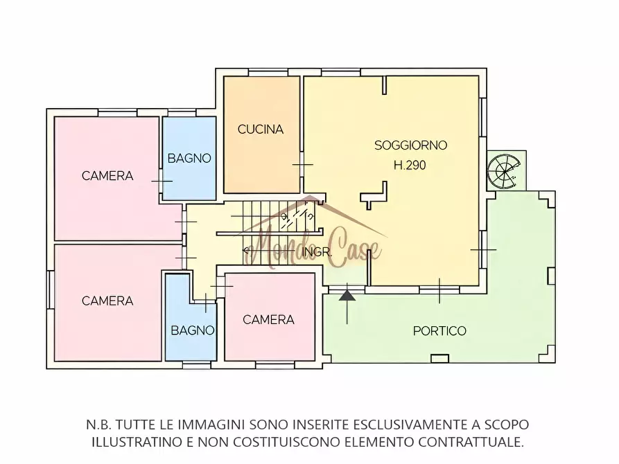 Immagine 3 di Villa in vendita  in Via Forano 9 a Ameglia