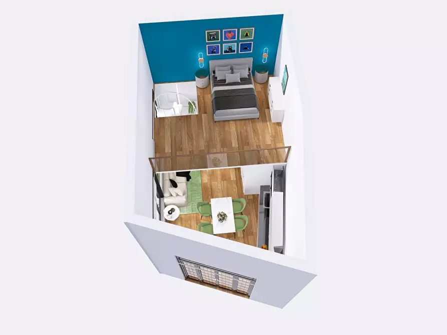 Immagine 11 di Loft/Open space in vendita  in Via Montebello 30 a Torino