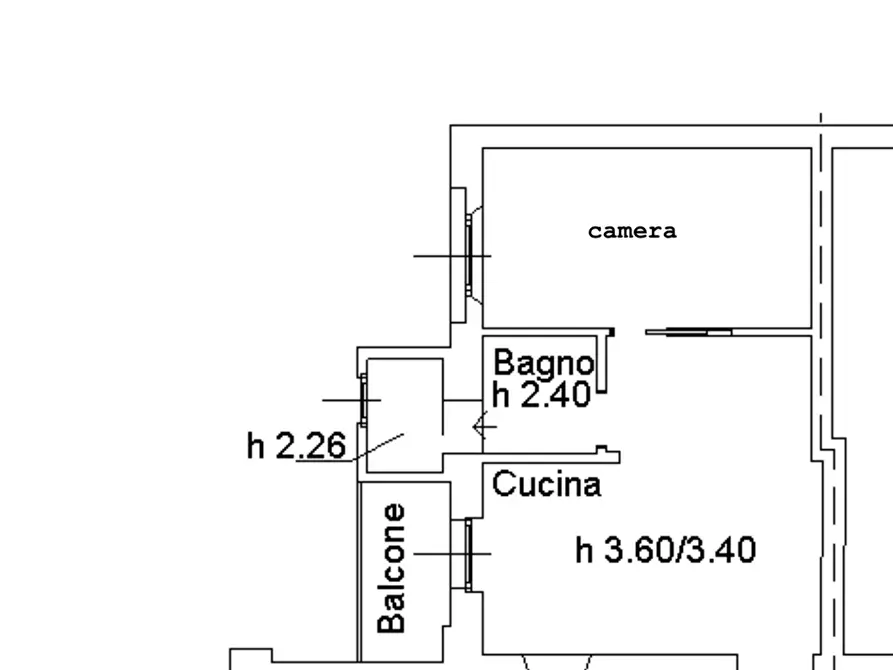 Immagine 25 di Bilocale in vendita  in via sigieri sic a Milano