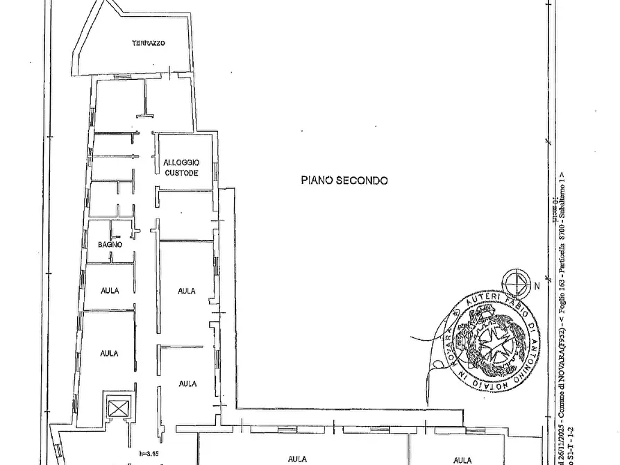 Immagine 47 di Palazzo in vendita  in Via San Gaudenzio 11 a Novara
