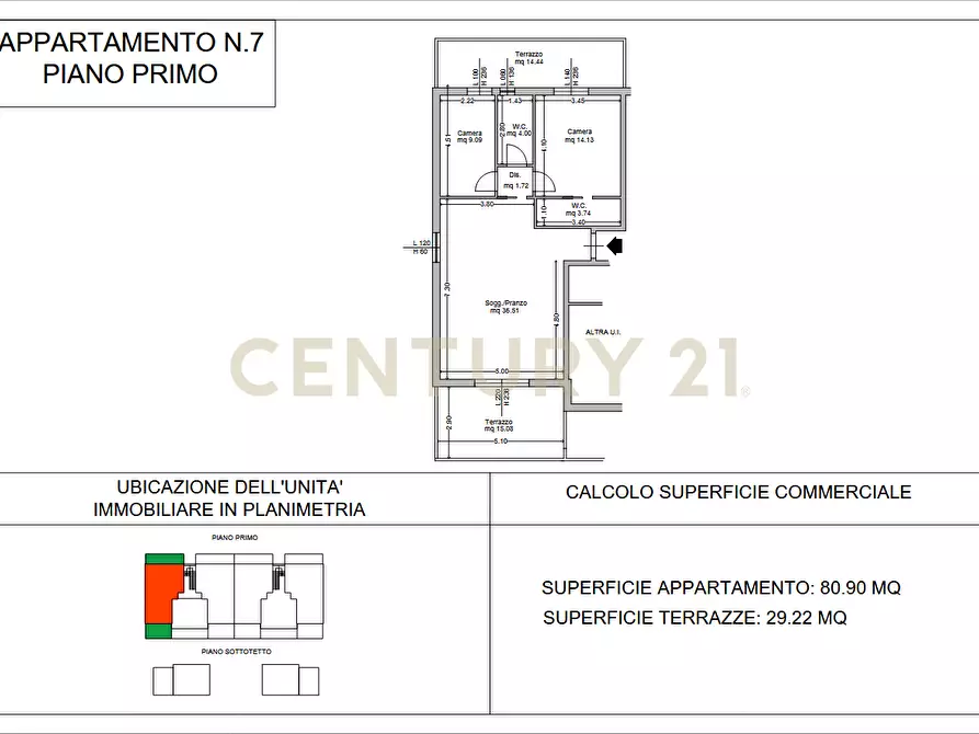 Immagine 9 di Quadrilocale in vendita  in Via Bolivia 18 a Grosseto