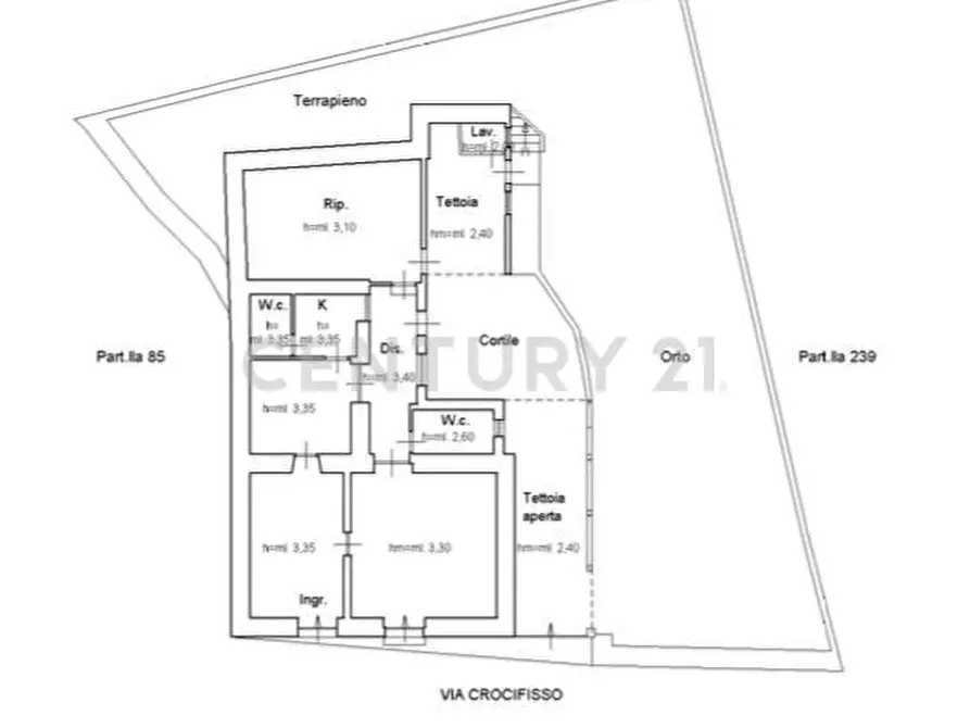 Immagine 7 di Casa indipendente in vendita  in VIA CROCIFISSO 42 a Aci Castello