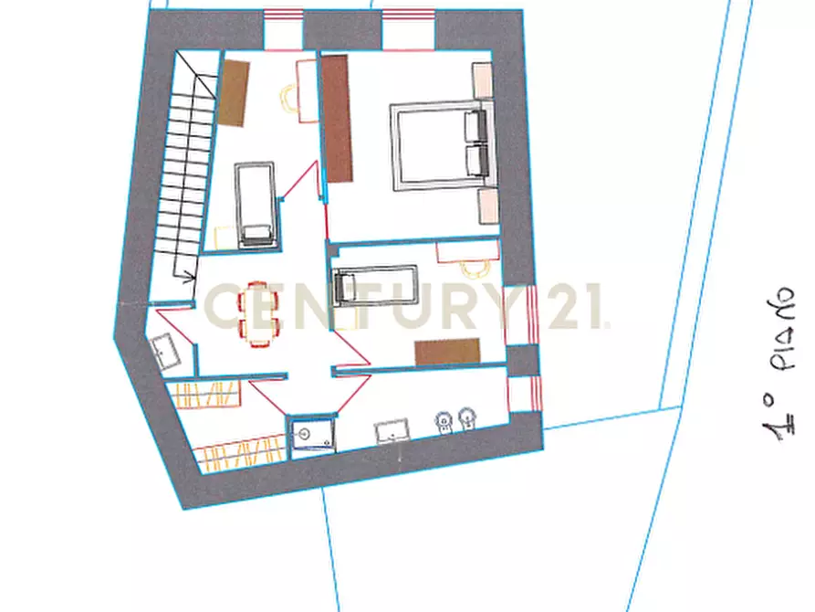 Immagine 2 di Villa in vendita  in Via Manganelli 1 a Mascalucia