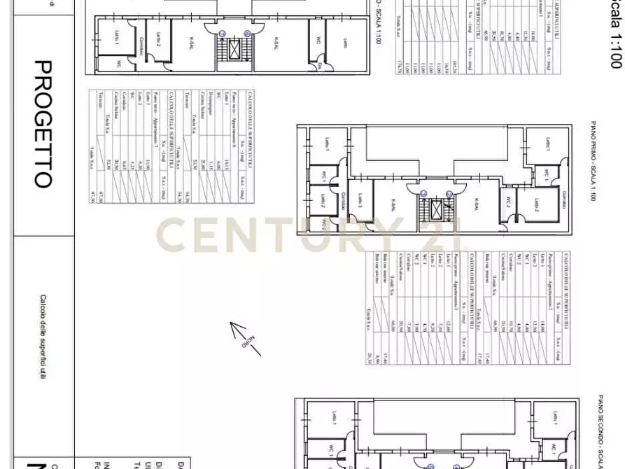 Immagine 24 di Attico in vendita  in Via Re Martino 140 a Catania