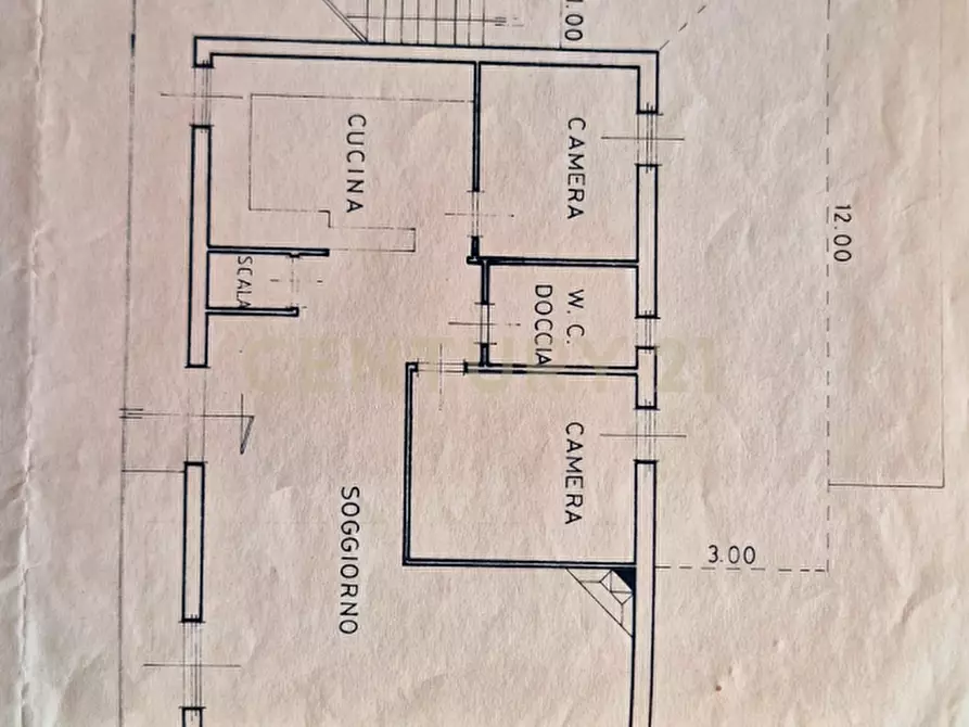 Immagine 22 di Quadrilocale in vendita  in via dei mille 38 a Magliano In Toscana