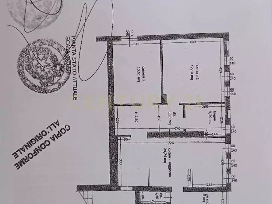 Immagine 18 di Quadrilocale in vendita  in Viale Regina Margherita snc a Piombino