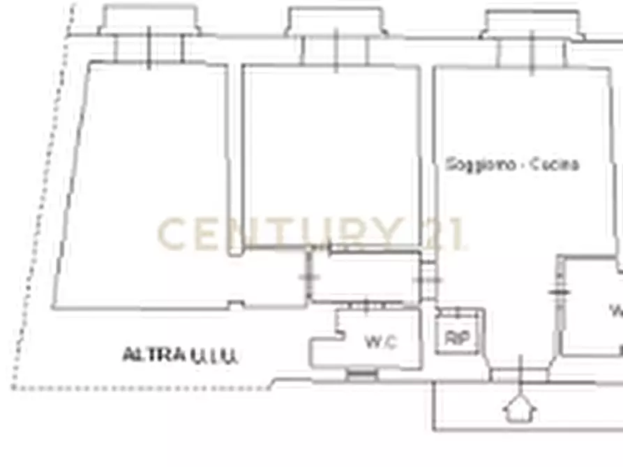 Immagine 28 di Trilocale in vendita  in Via Transito 14 a Catania