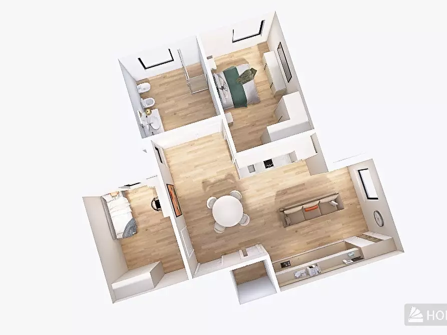 Immagine 43 di Trilocale in vendita  in VIA BORZOLI 54B a Genova