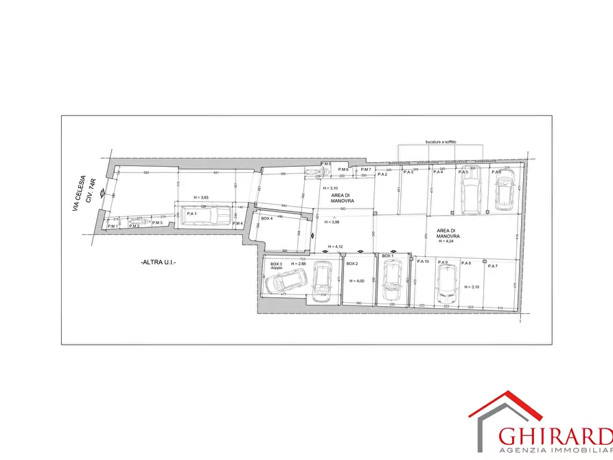 Immagine 20 di Garage in vendita  in VIA CELESIA 74R a Genova