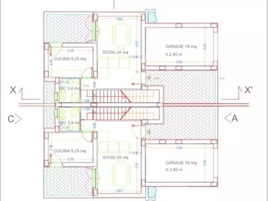 Immagine 2 di Casa bifamiliare in vendita  in Via Luigi Settembrini a Anzio