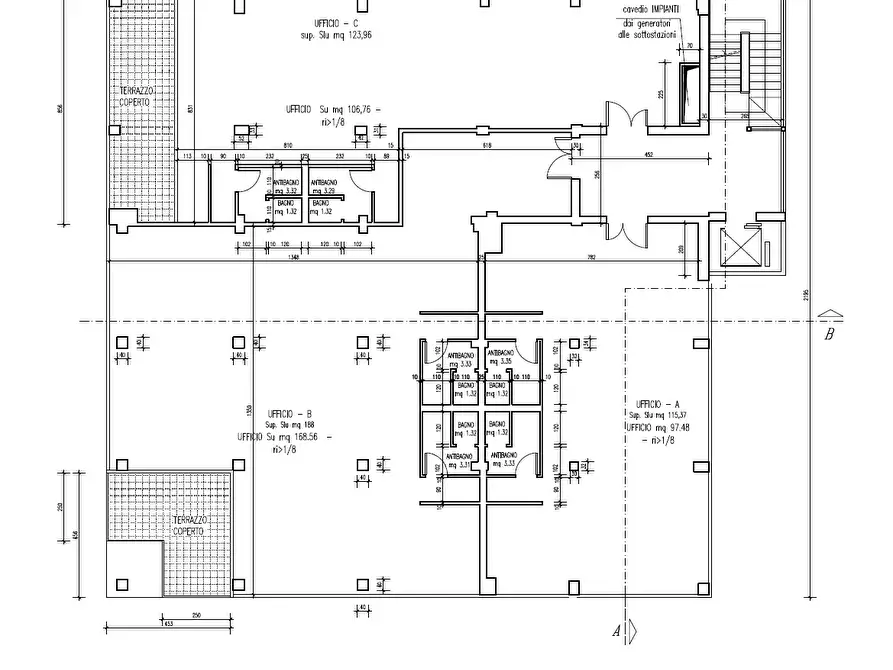 Immagine 2 di Ufficio in vendita  a Parma