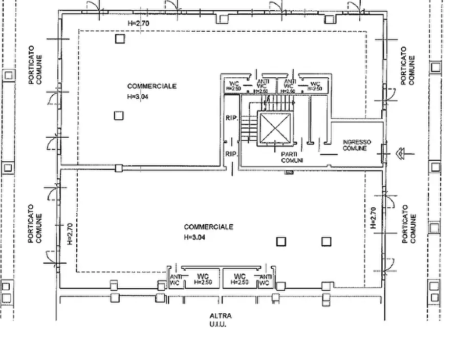 Immagine 4 di Ufficio in vendita  a Parma