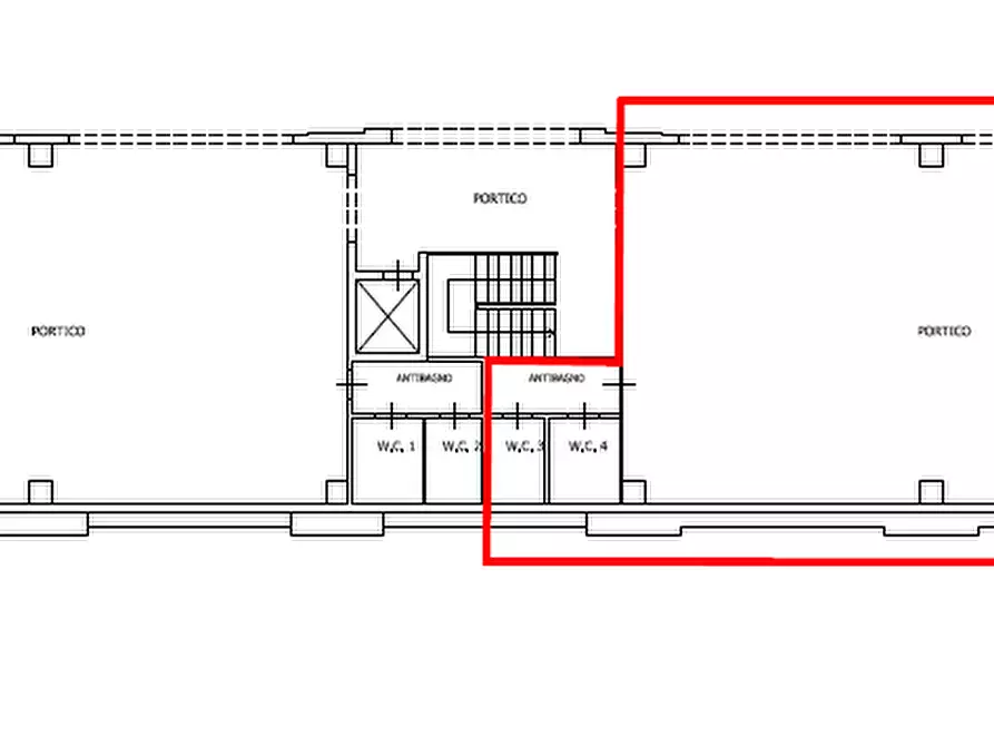 Immagine 2 di Locale commerciale in affitto  a Parma