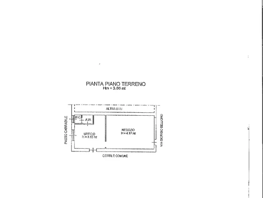 Immagine 25 di Locale commerciale in vendita  in Via Giorgio Bellono a Torino