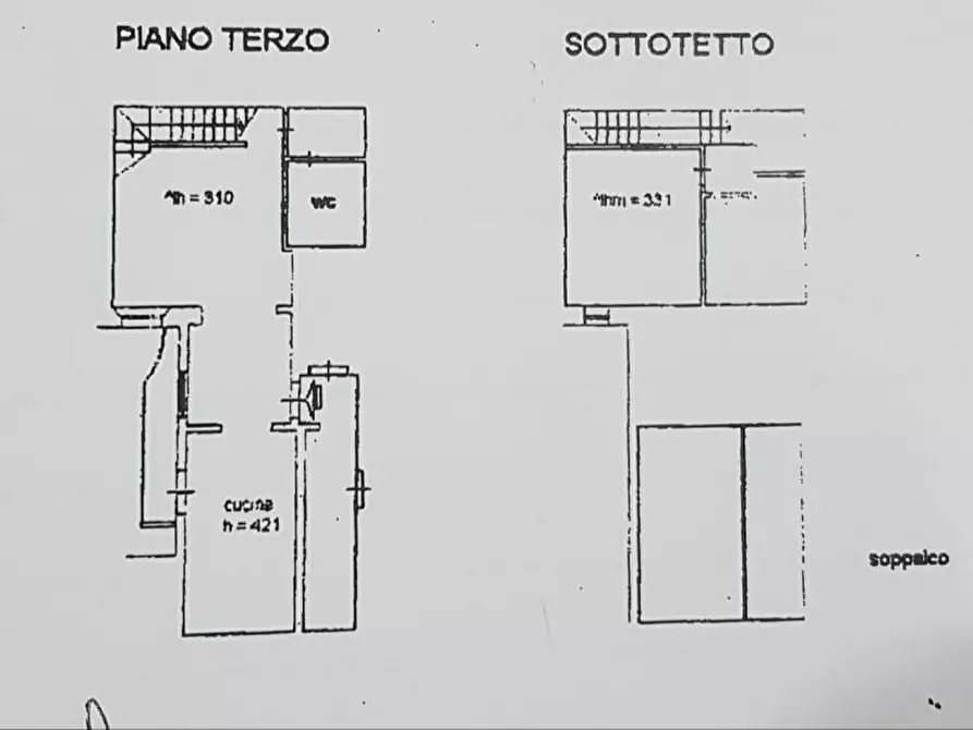 Immagine 11 di Trilocale in vendita  a Livorno