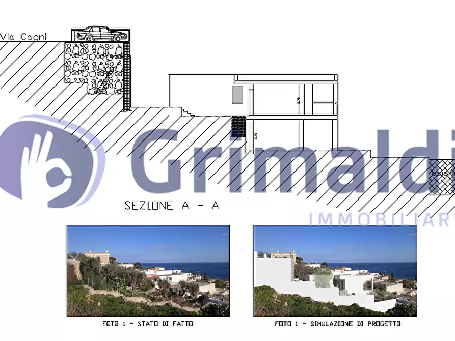 Immagine 8 di Terreno edificabile in vendita  in Via Umberto Cagni 64 a Andrano