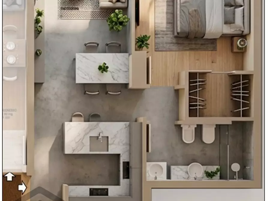 Immagine 2 di Bilocale in vendita  in Viale Aldo Moro 44 a Como