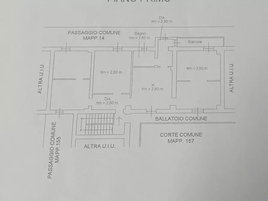 Immagine 34 di Quadrilocale in vendita  in Via Francesco Donato 7 a Vercelli