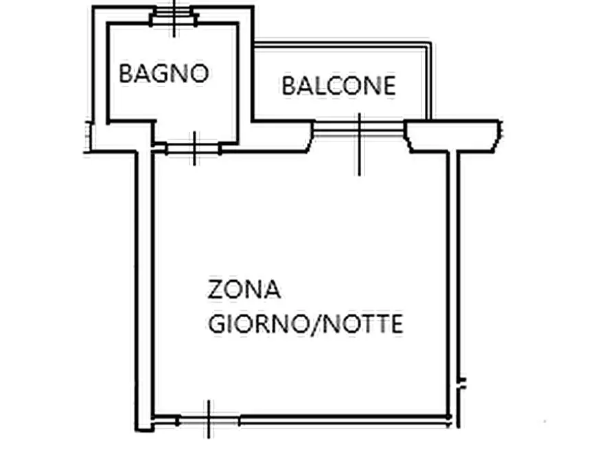 Immagine 15 di Monolocale in affitto  in Via Brocchi 21 a Milano