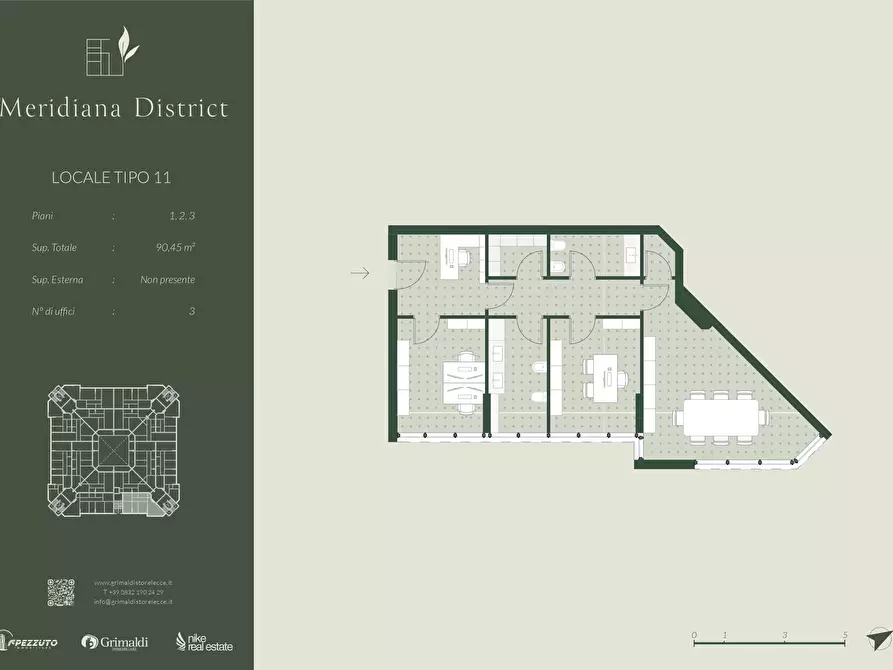 Immagine 13 di Ufficio in vendita  in Via Ada Cudazzo 103 a Lecce